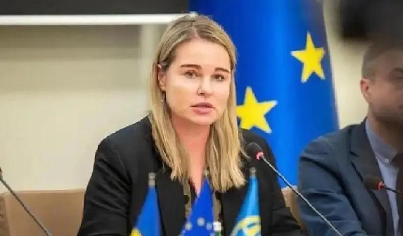 乌克兰又开始向欧盟催款了，乌克兰驻北约代表团团长阿廖娜.赫特曼丘克直接向欧盟呼吁