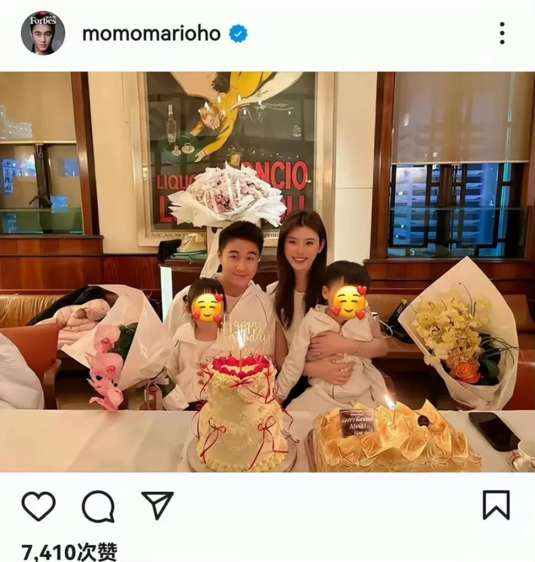 奚梦瑶儿女一淡一浓