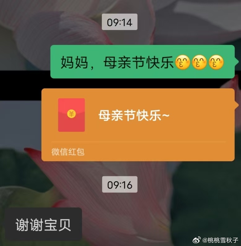 是妈妈也是她母亲节再次来临去年母亲节我还在我妈身边哼哼唧唧今年就完全变成一人居了