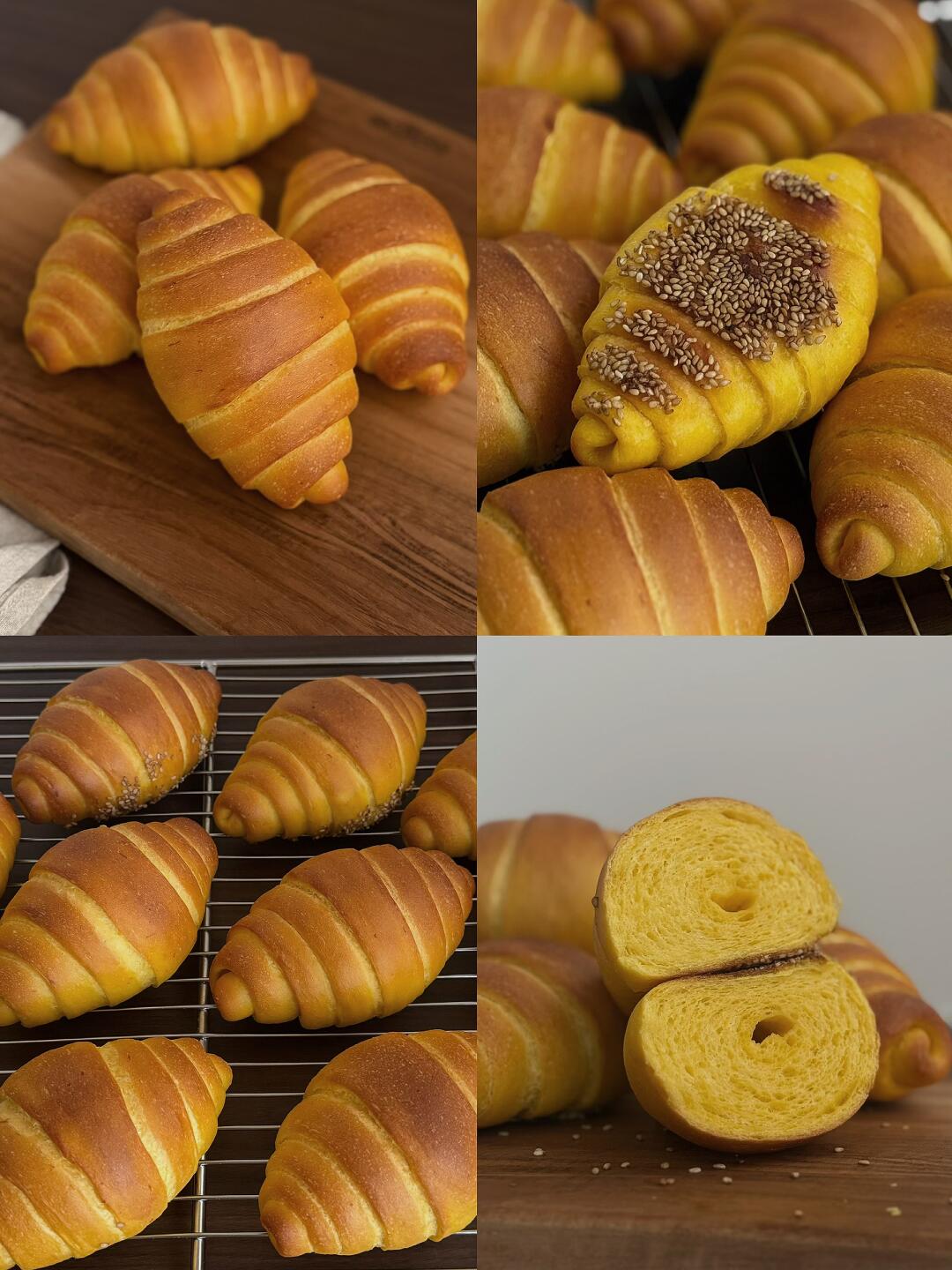 秋天的第一口面包🎃南瓜盐面包
