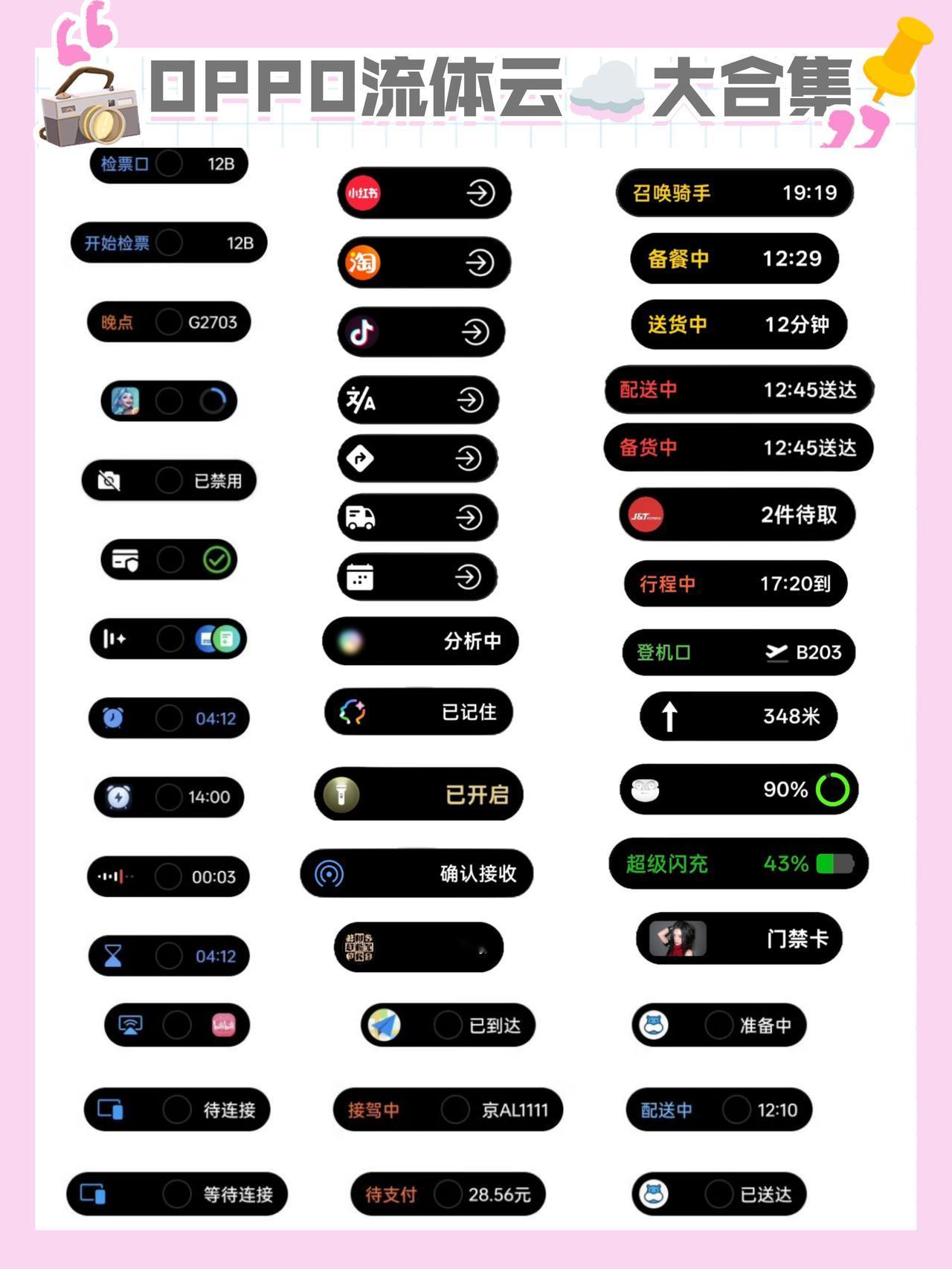 Reno16Pro用了两星期，流体云居然这么多！

最近一直在收集OPPO的流体
