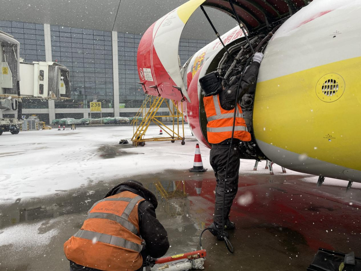 初心如磐战风雪 使命在肩护出行 新海航西部航空圆满完成2026年郑州地区首轮寒潮保障