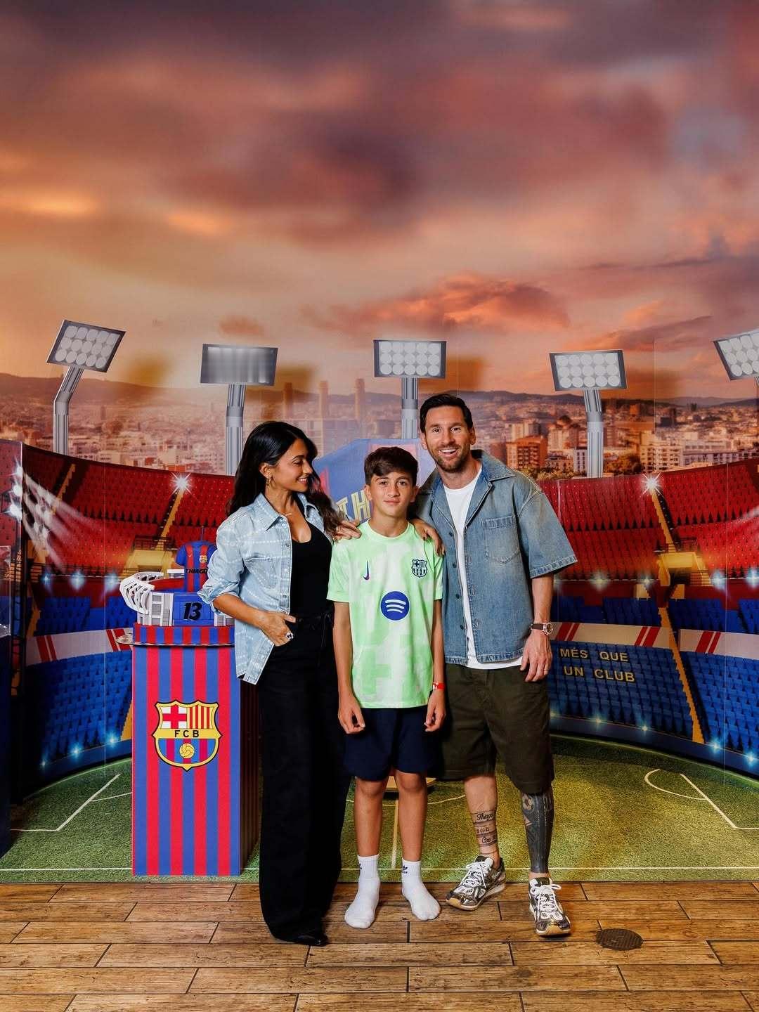 心中藏之，无日忘之。蒂亚戈庆生，巴萨主题。梅西巴萨 ​​​