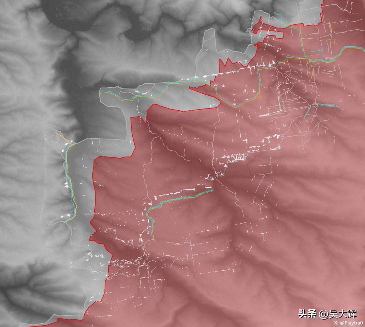 【古利亚伊波列方向的4道防线】
 
下图是扎波罗热州的古利亚伊波列—大米哈伊利夫