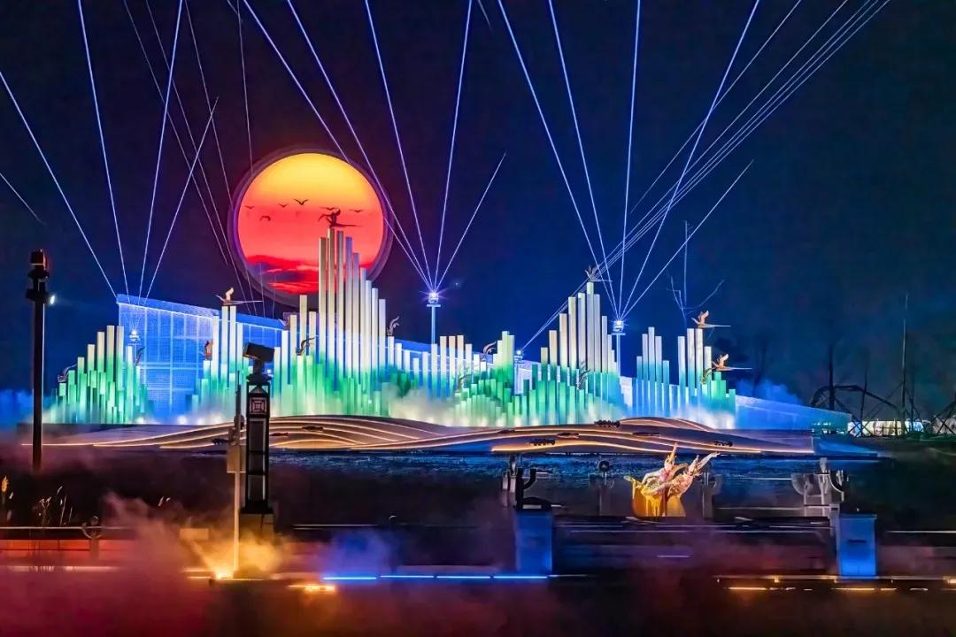 首航官宣！通州“运上行”水景诗乐，绝美水幕太惊艳了~北京通州游船 通州运河核心区