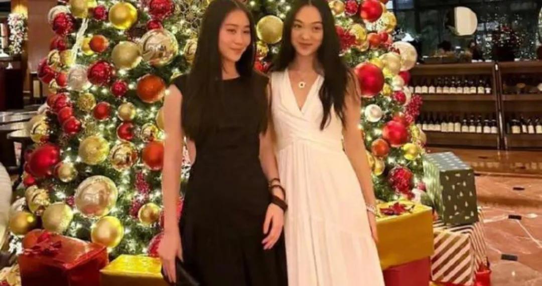 李连杰的女儿们竟然罕见分享了与妈妈利智的旧照，这瞬间点燃了无数网友的回忆啊！这张