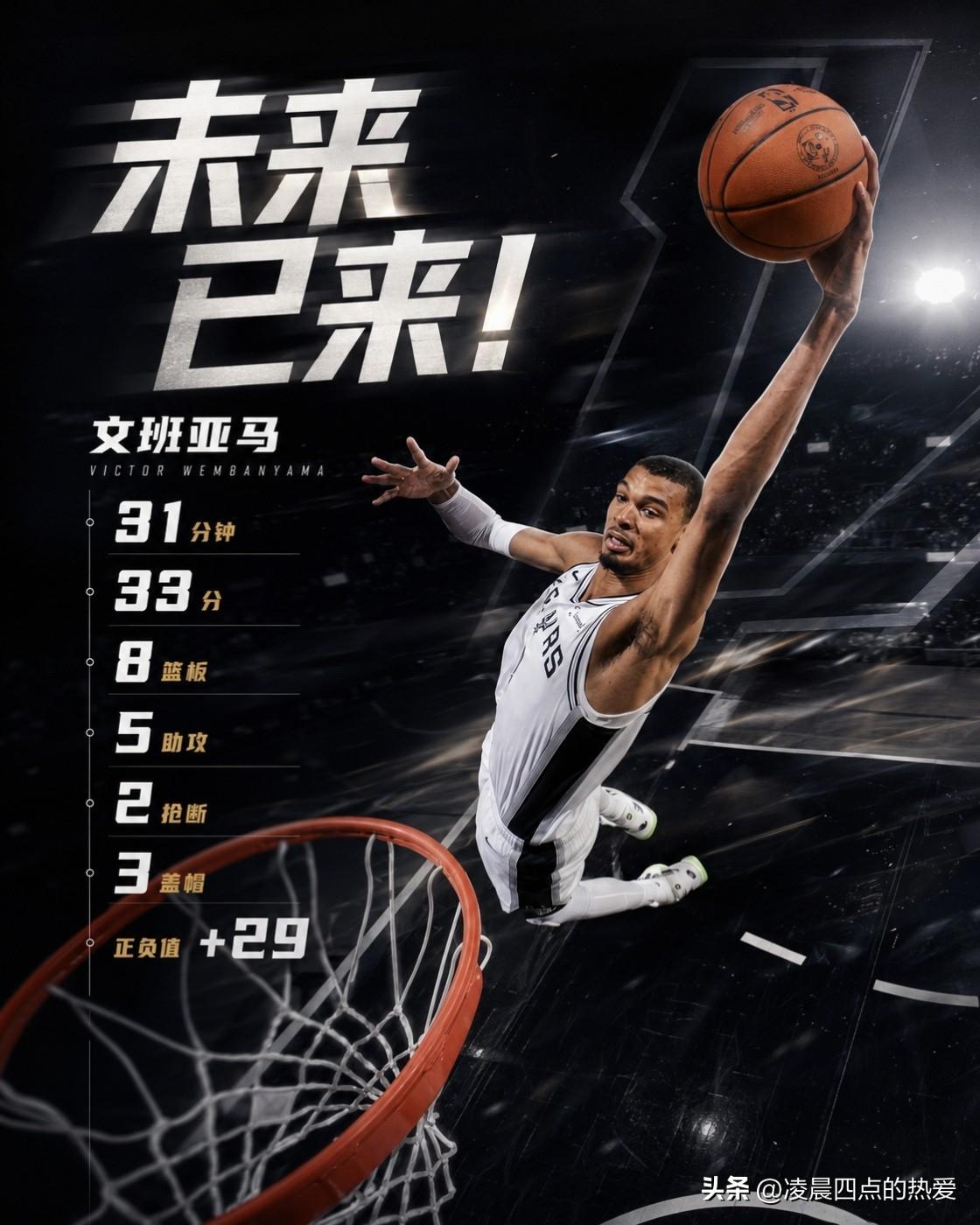 5年3亿美金！文班亚马这合同，马刺给得值吗？

刚入选赛季一阵，超级顶薪的“大饼