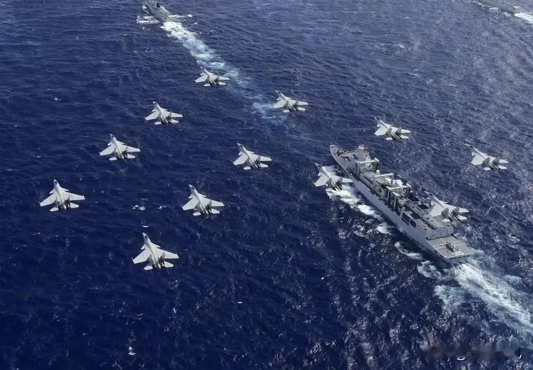 当超过一万亿美元的贸易顺差震动世界时，我们给出的不是赔款账单，而是西太平洋上一百