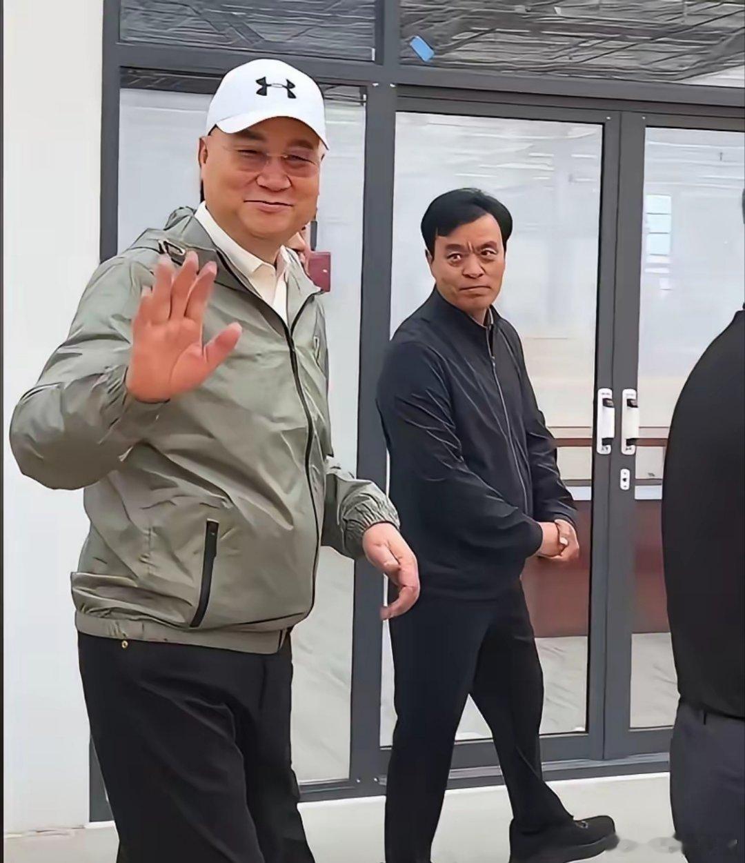 迟重瑞和继子、富华国际集团董事长赵勇。 ​​​