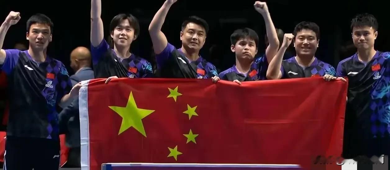 零封日本，中国男团夺冠！
谁能想到男团居然能3：0横扫日本队，赛前我都做好打满五