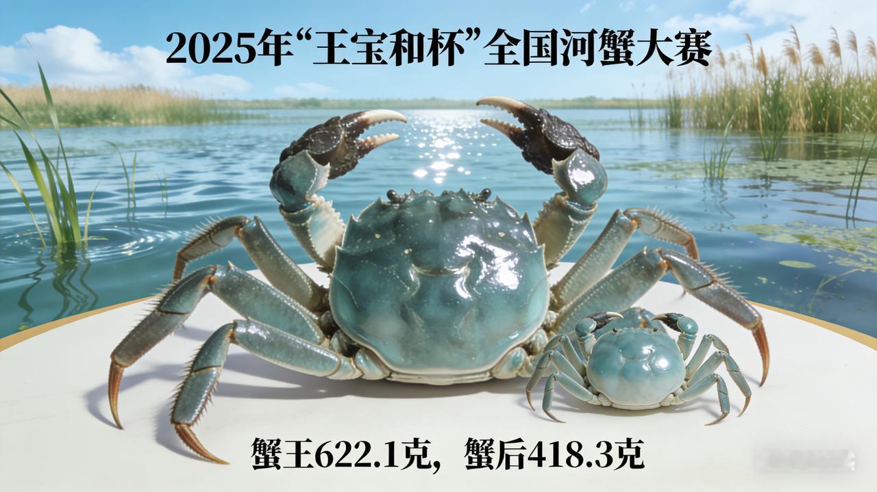 江西洁水、江苏无锡分别获得公、母大闸蟹全国评比第一名。

江西洁水盘谷生态农业发