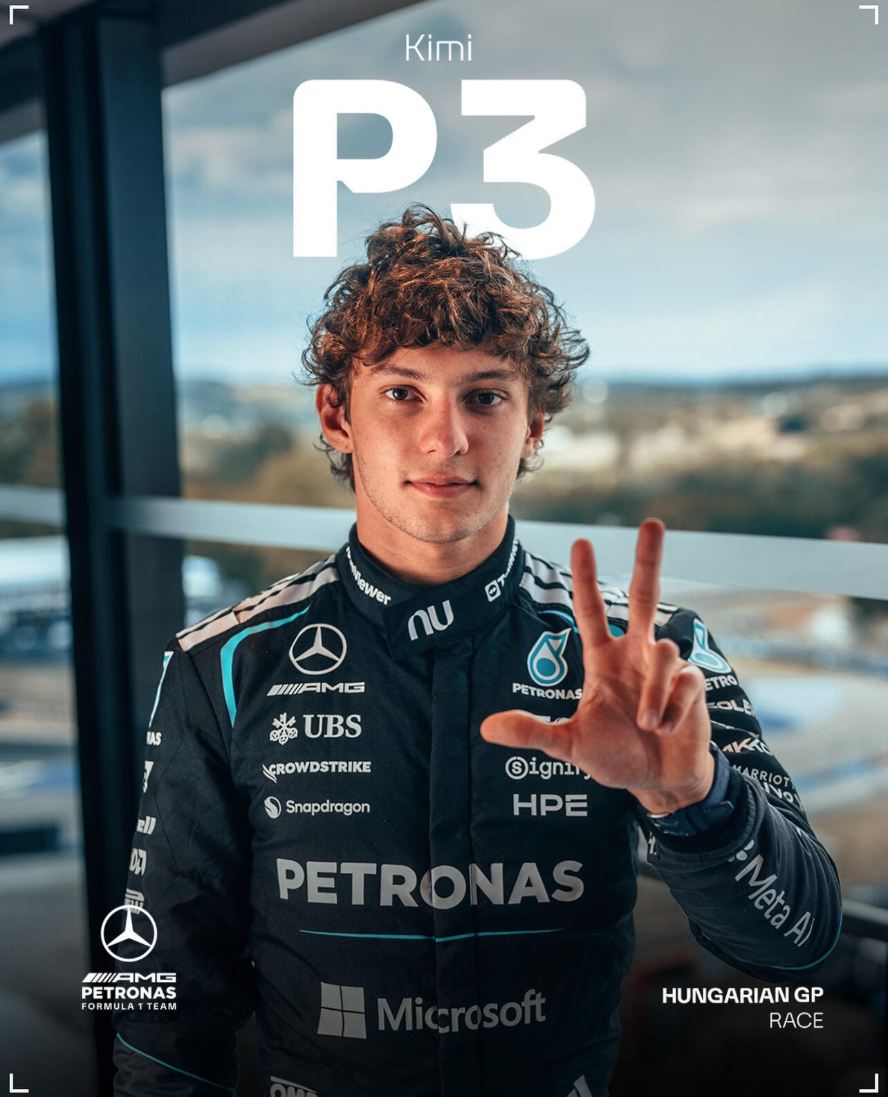2026F1匈牙利大奖赛 恭喜诺里斯Pole To Win，今年第一个非梅奔阵营