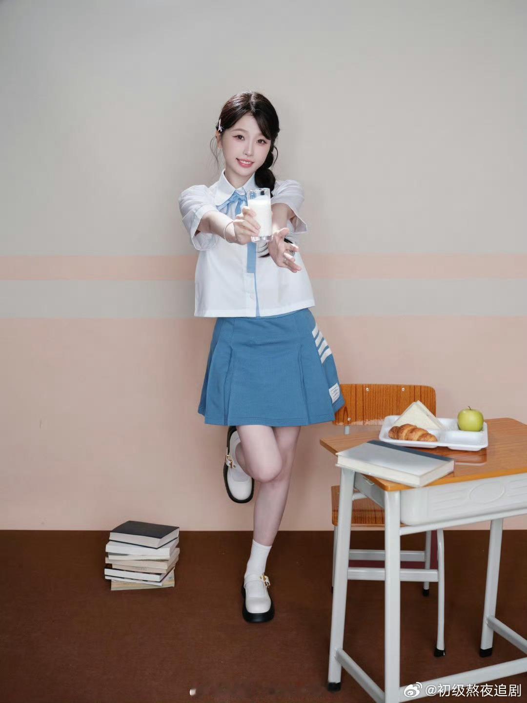 虞书欣果然百变风格都非常适合 