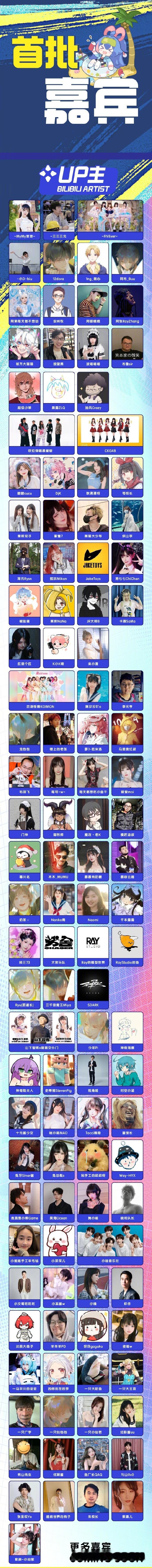 #BW2024官宣定档# 今年的阵容都是我喜欢的up主，这次必须冲一波#BW20