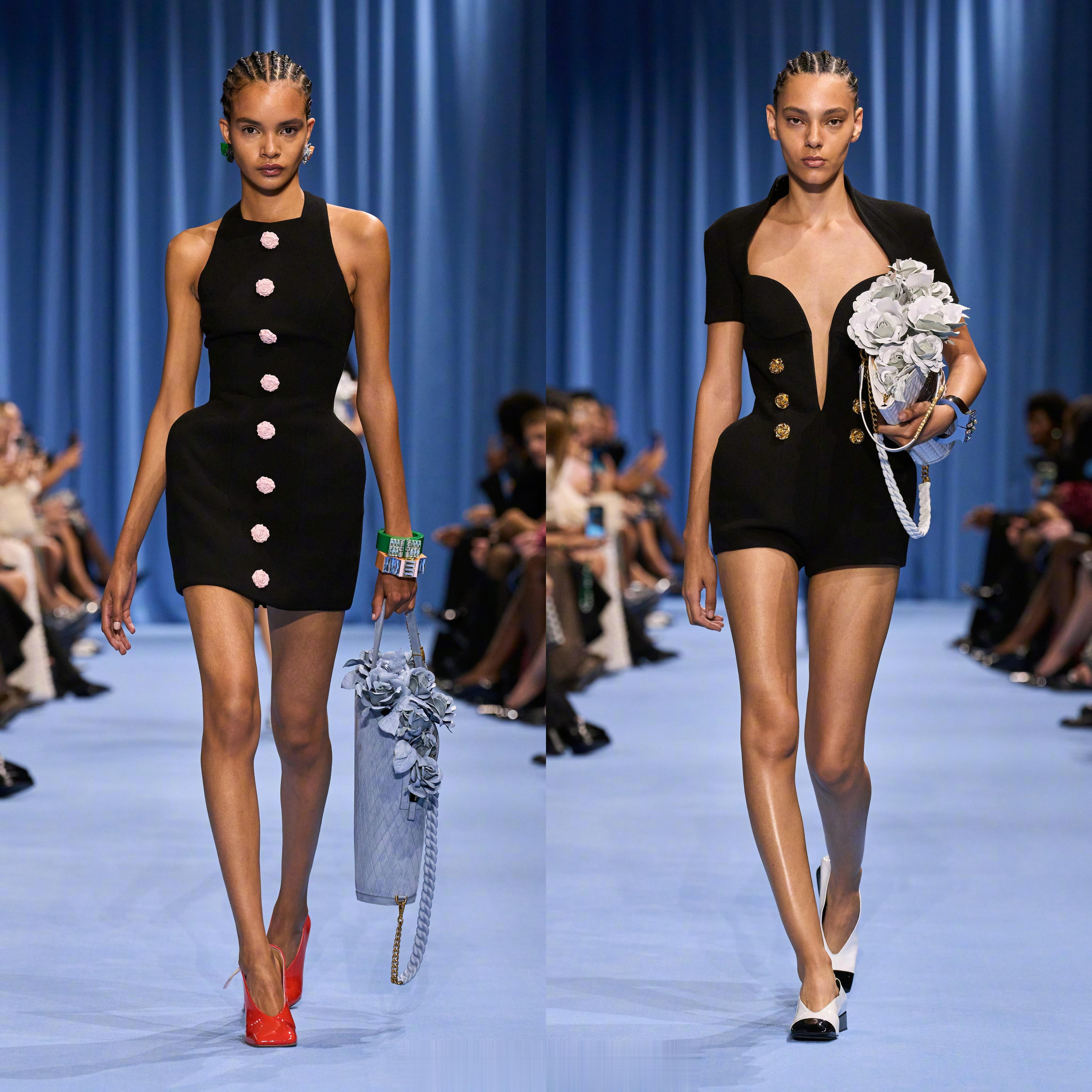 巴黎玫瑰 • Balmain S/S 2024秀前虽然经历了样衣被盗事件，但#巴