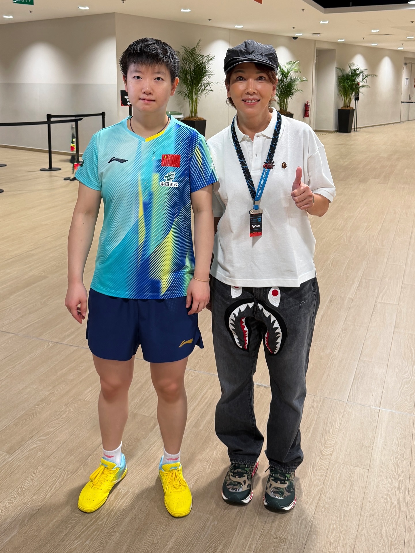 孙颖莎 📷合影+1©️Kym Ng 