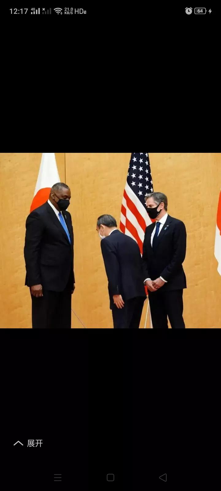 从日本首相对美防长态度，再到韩国总统对驻韩美军态度，还有人说日韩两国是有独立主权