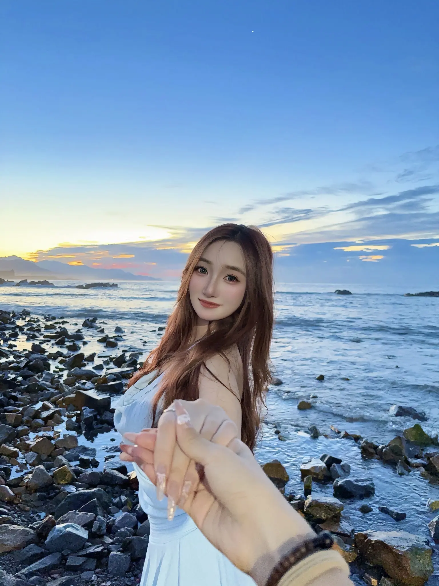 你也喜欢看海吗
