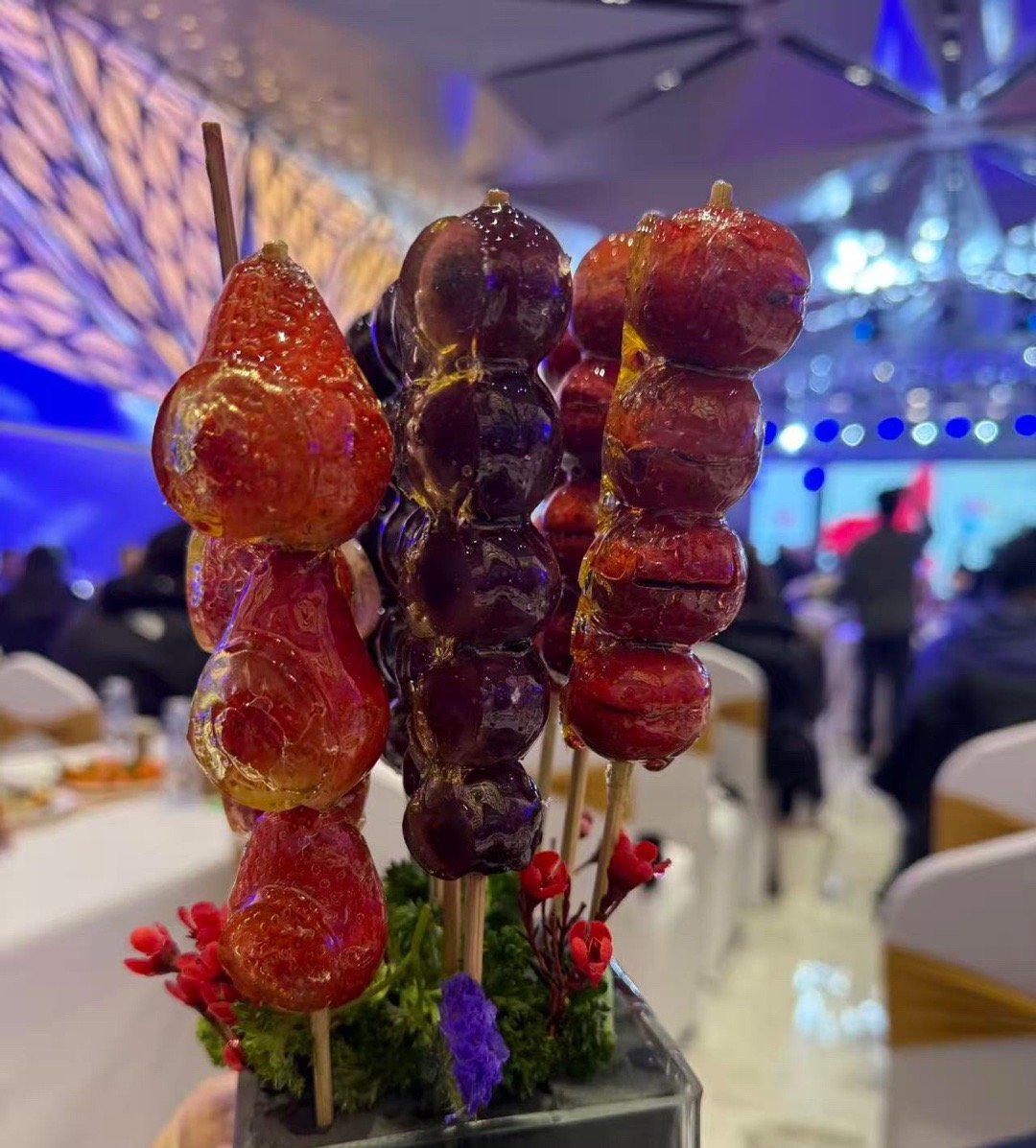 冬天得吃点糖葫芦 