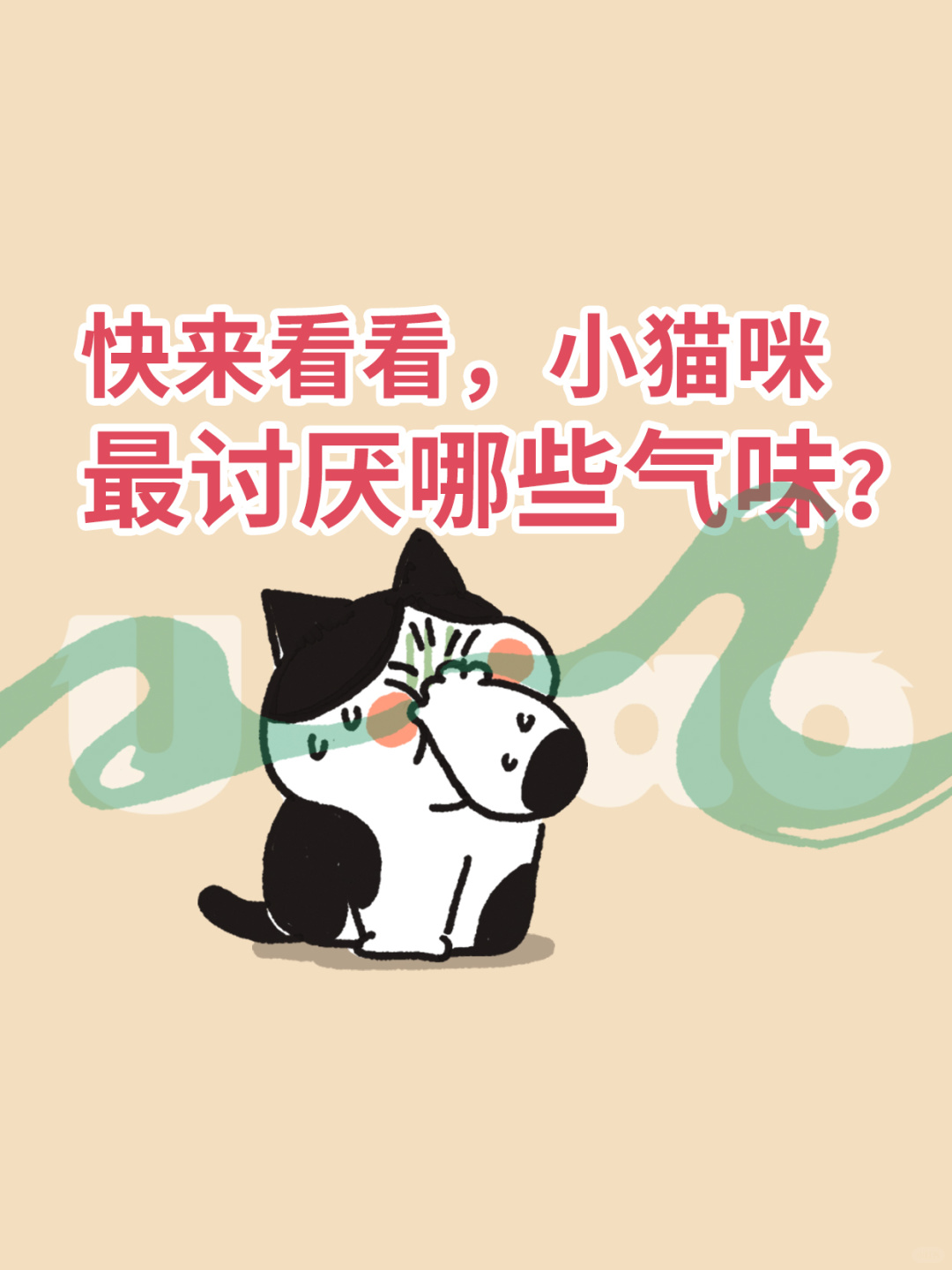 猫咪最讨厌哪些气味！？