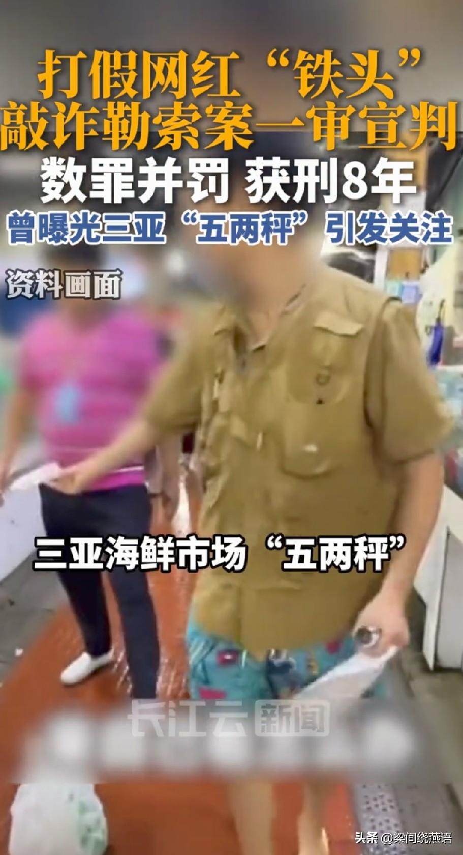 从“铁头惩恶扬善”到恶势力头目，他只用了一年半

看到铁头获刑8年的消息，我愣了