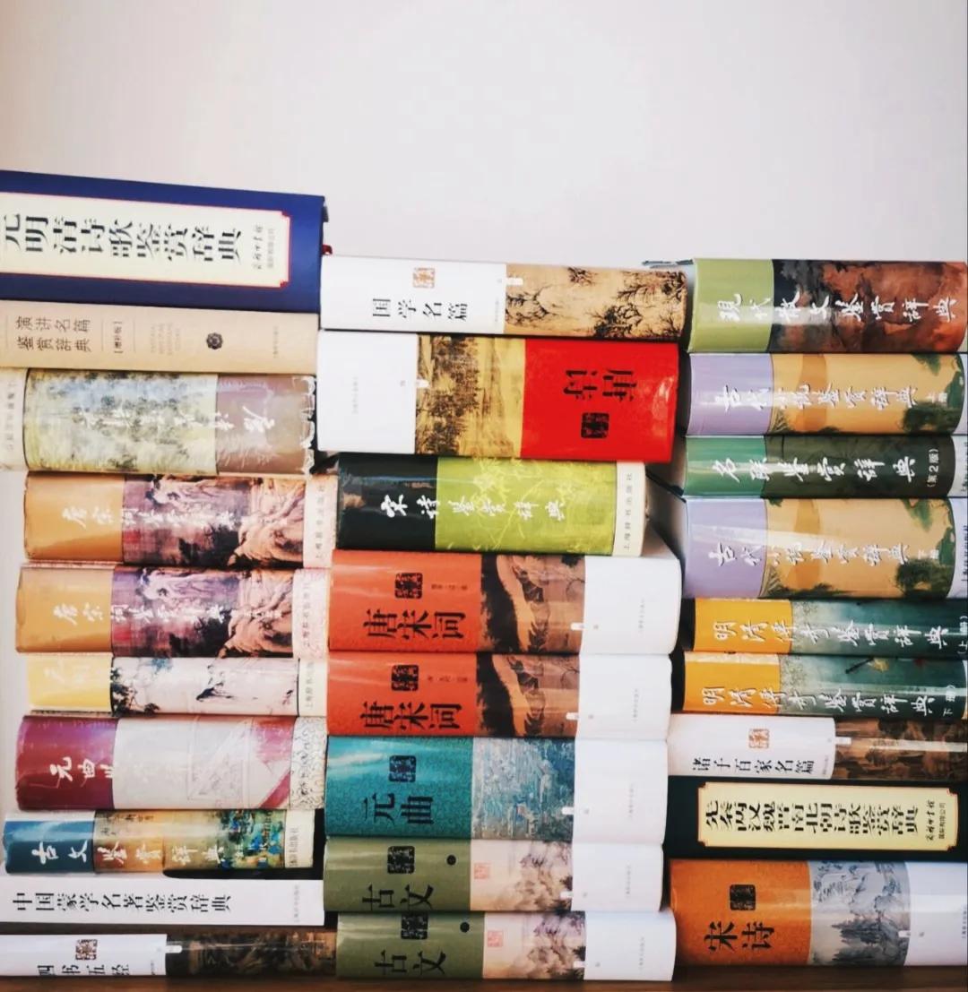 从小就对收藏工具书有一种癖好，像字典，词典，百科全书和专业书籍有着浓厚的兴趣。也