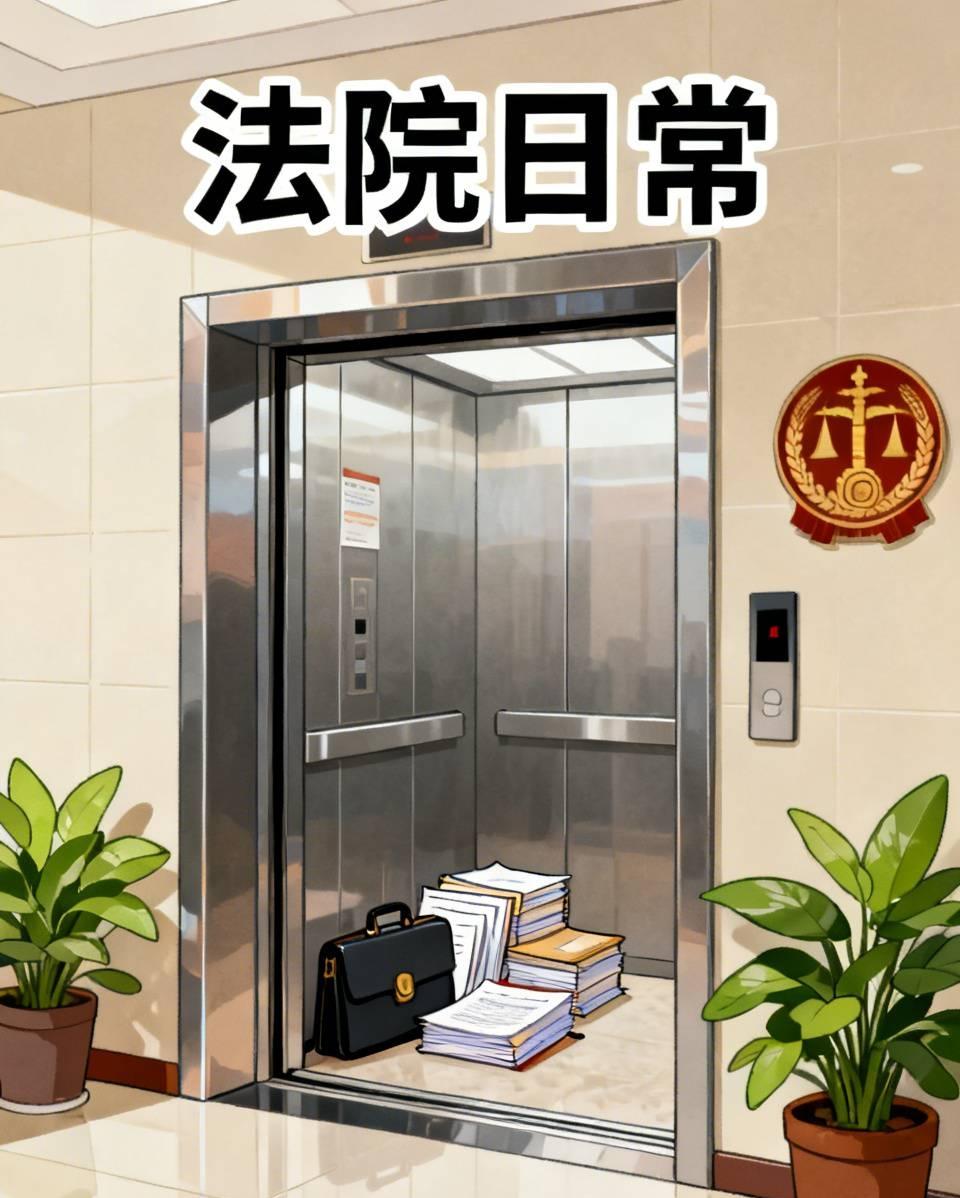 王法官在电梯里突然碰到已退休两年的徐庭长，心里着实有些意外，毕竟退休干部大多不再