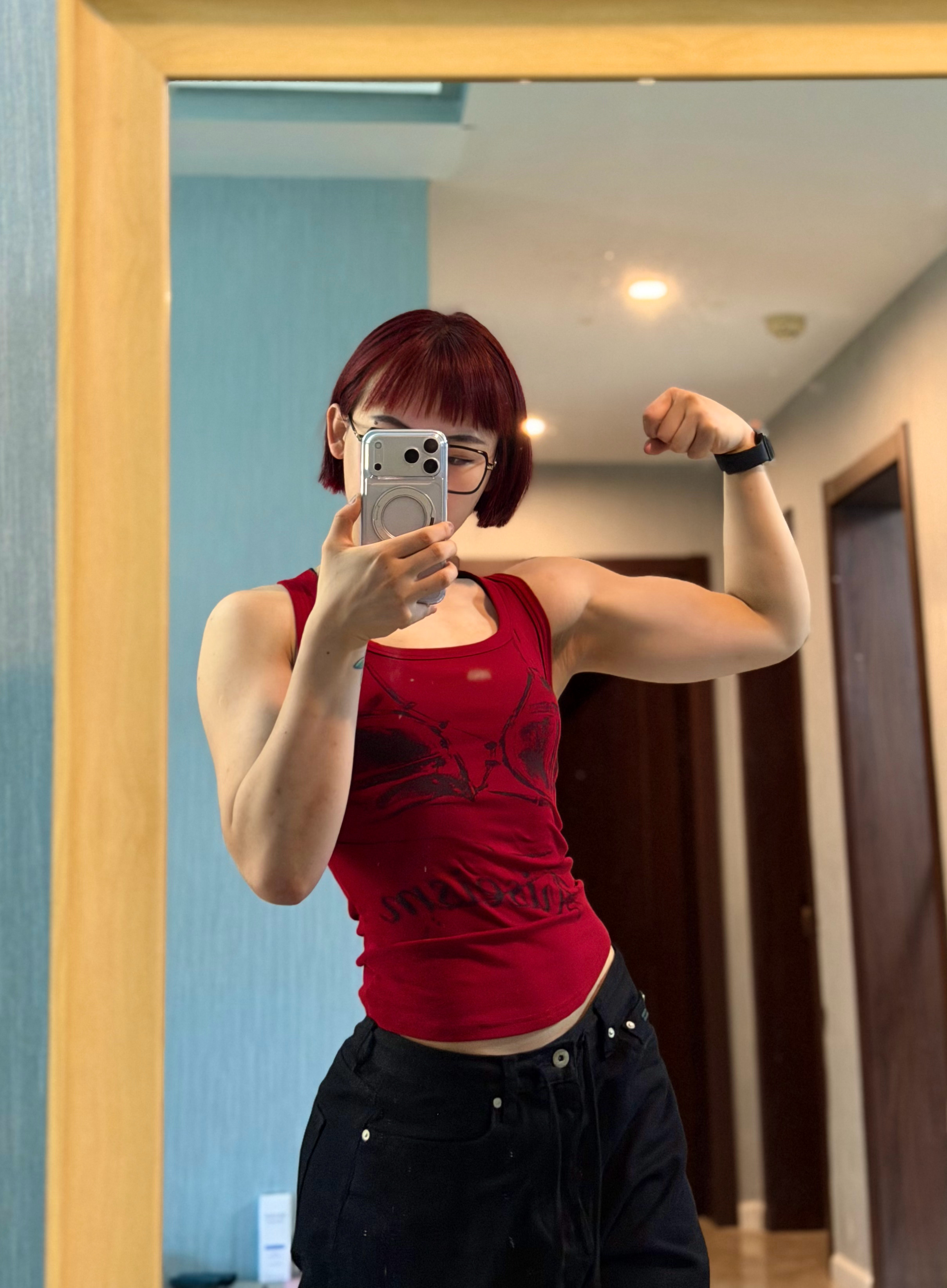 上肢进步飞速运动打卡运动就是坚持健身OOTD 嘉兴