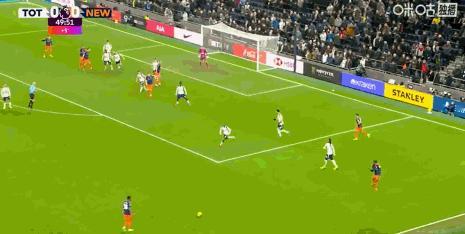 英超联赛不敌纽卡斯尔，热刺遭遇8轮不胜