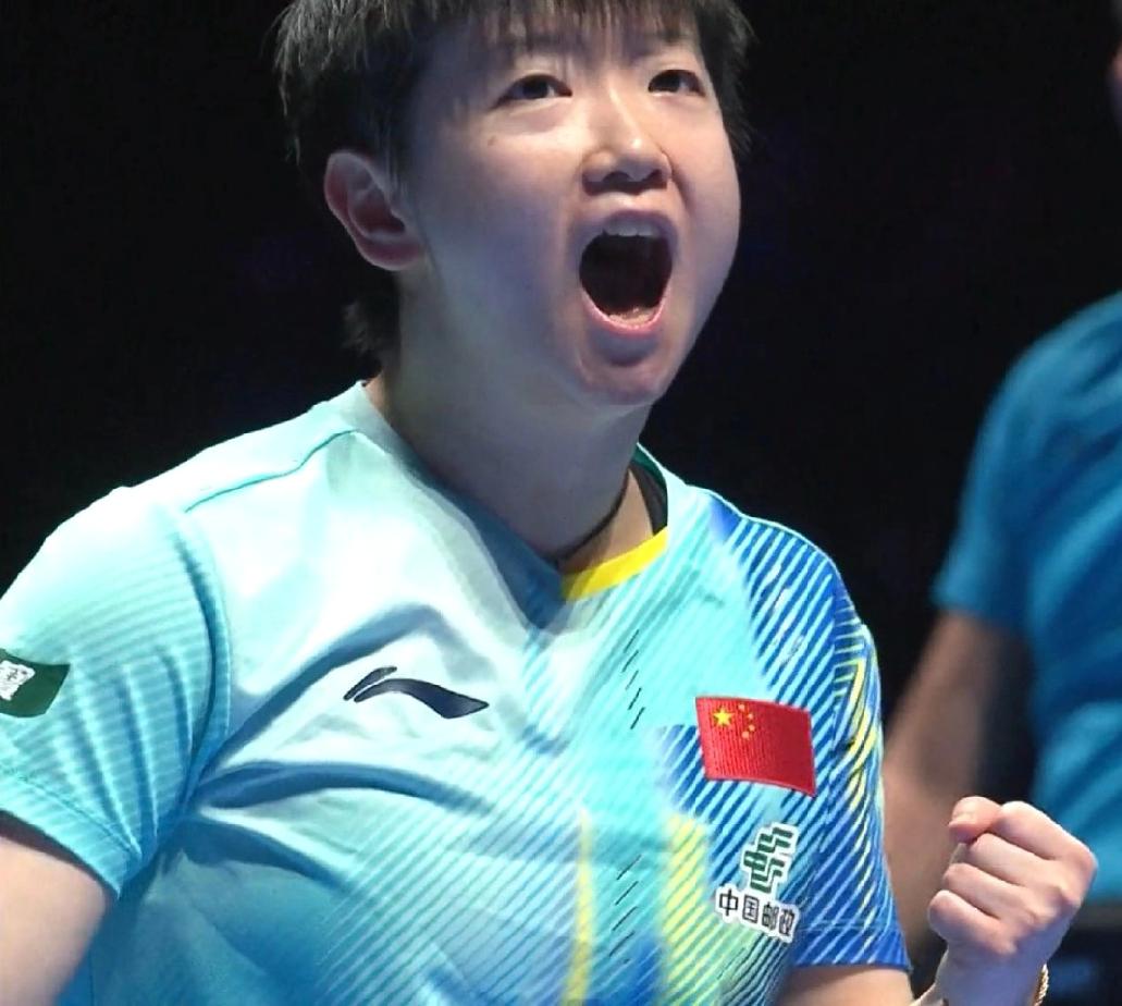 丝毫不慌，孙颖莎完成惊天逆转！

 在这场乒乓球世界杯女单对决中，孙颖莎展现出了