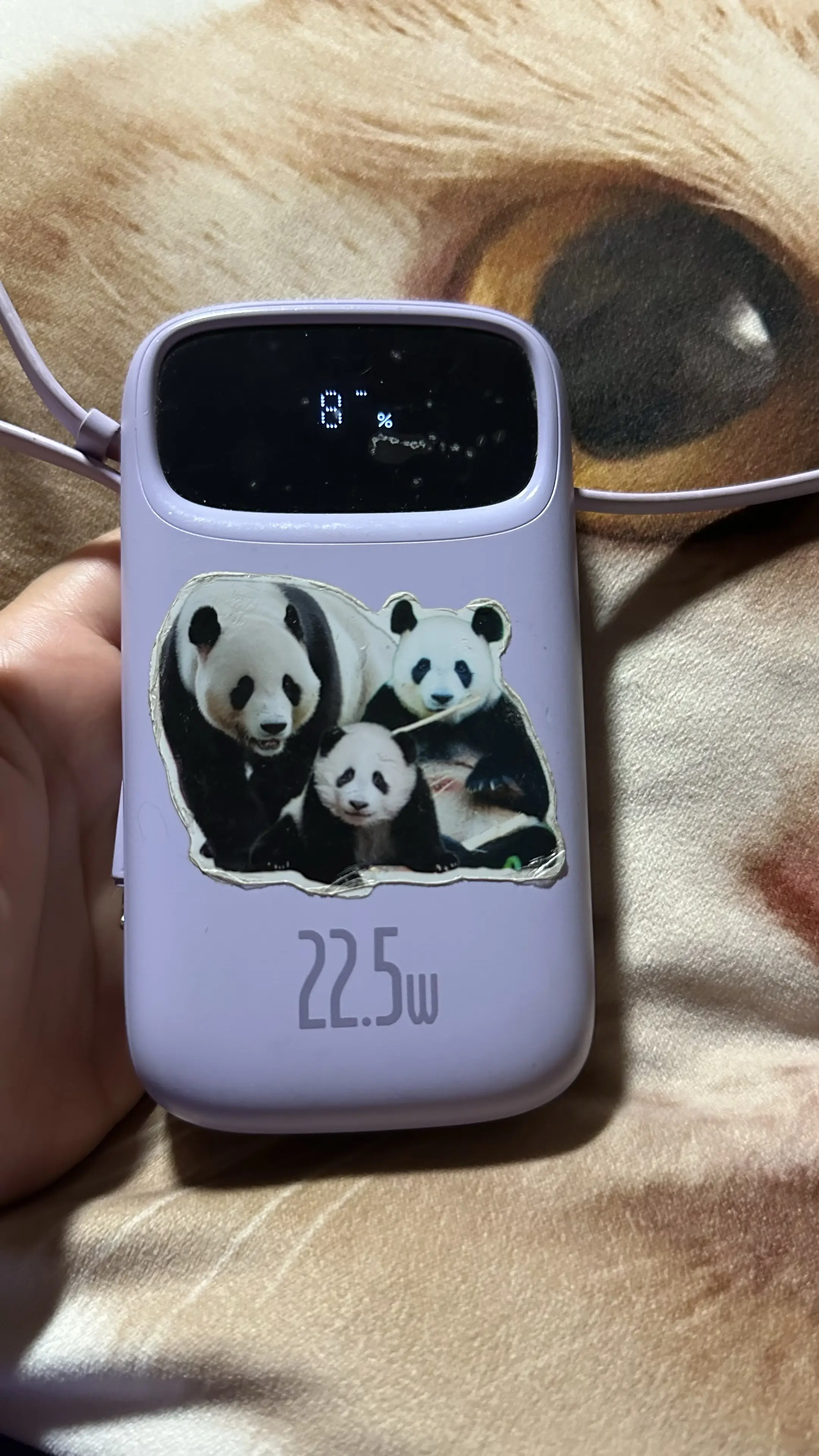 坏了没舍得丢，因为有家和一家三口的贴纸。玛丽当时做家和和婷仔的贴纸让我...