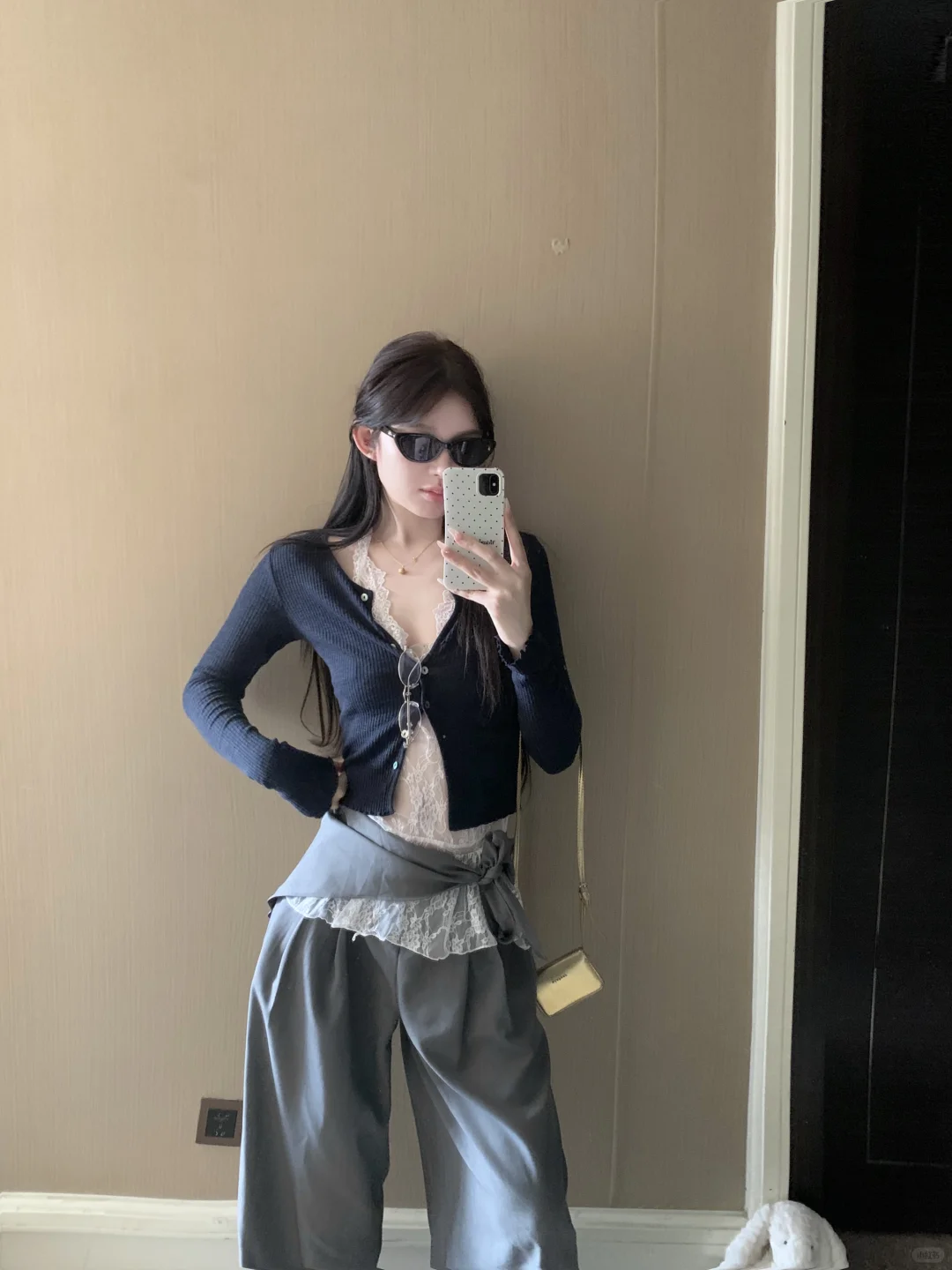 好爱蕾丝叠穿ᙏ̤̫