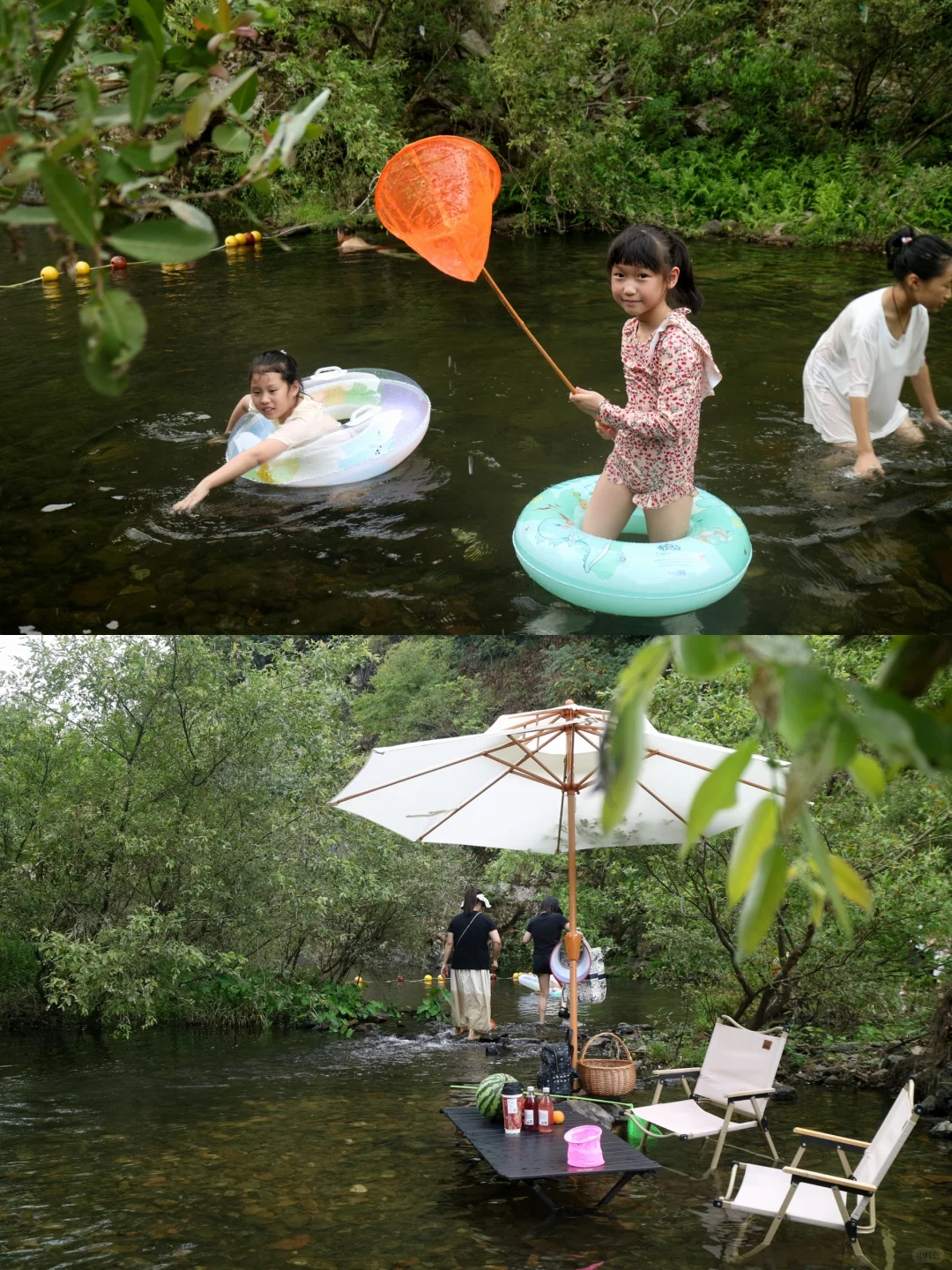 冰镇溯溪丨婺源山野避暑，不出民宿泡玻璃水