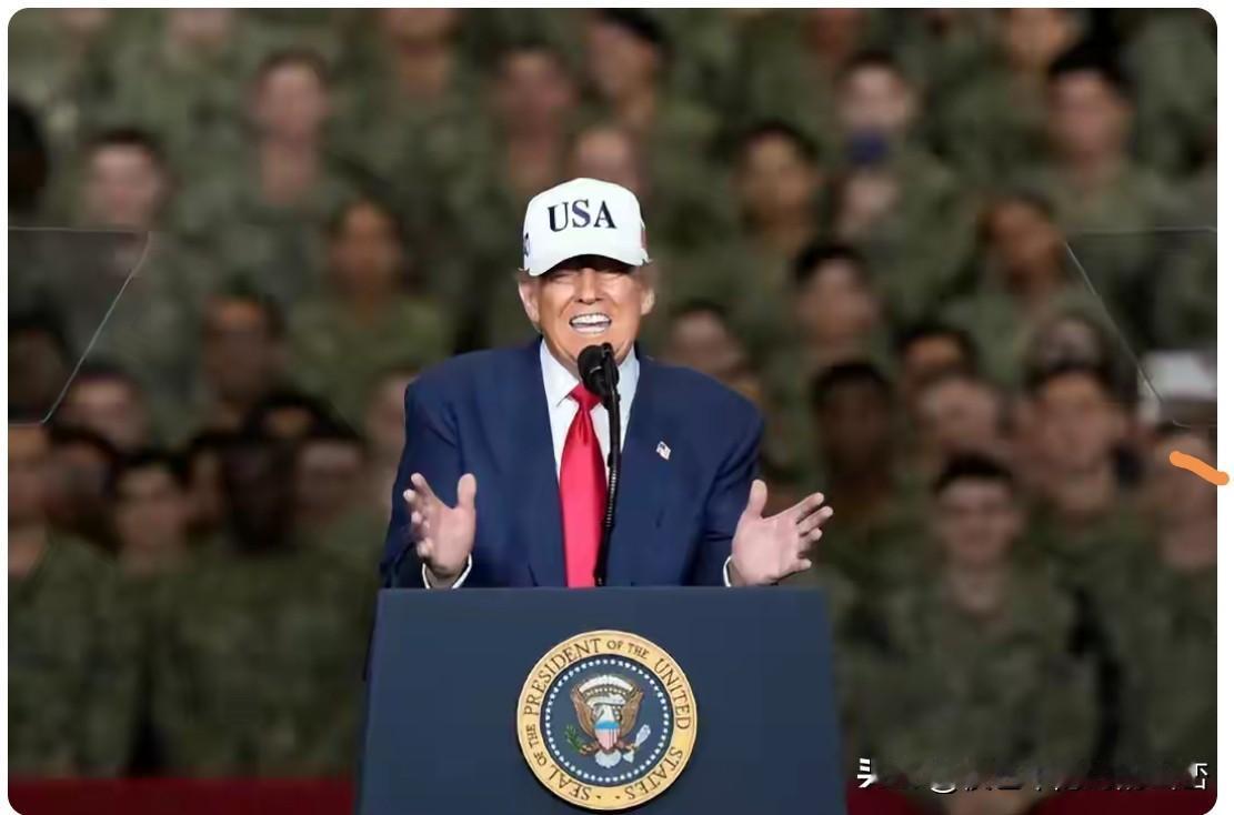 老特直接摆烂了！

不和中国比先进了，要求航母重回蒸汽时代！

特朗普2025年