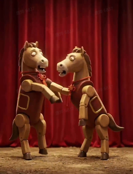 这个AI分身被喜人玩出花了不是这个像是吃了菌子这么抽象 喜人奇妙夜