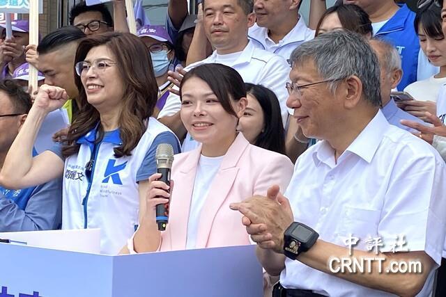 暗讽对手？高虹安拼连任：从未离开过新竹市
新竹市长高虹安年底将寻求连任，她2日在