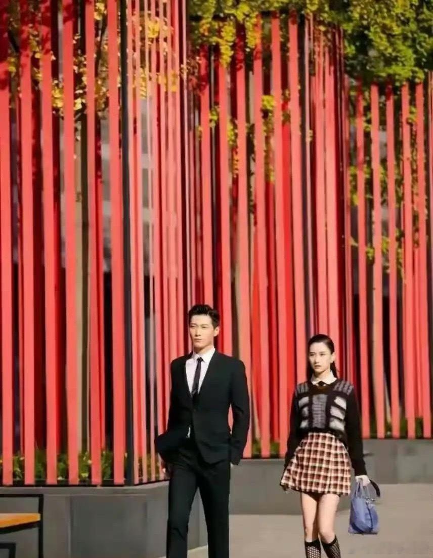 何超莲和男朋友出席活动照，不得不说 ，她男朋友长得真帅， 两人太般配，离婚传闻不