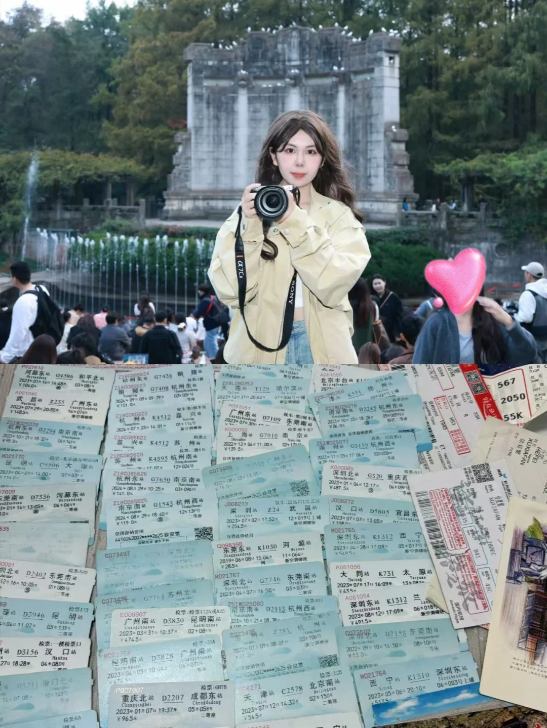 女生说走就走的旅行，分享行李物品和建议