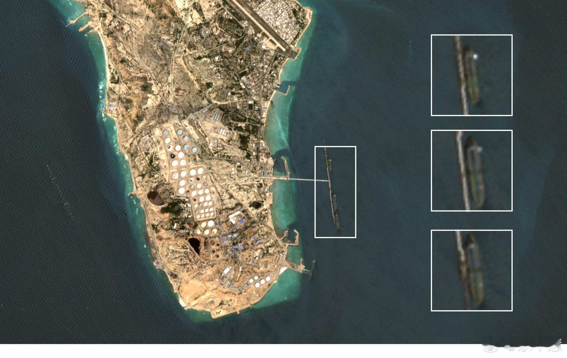 伊朗不接受临时停火美军封锁期间，驱逐舰尾随满载伊朗原油的油轮媒体结合卫星影像与专