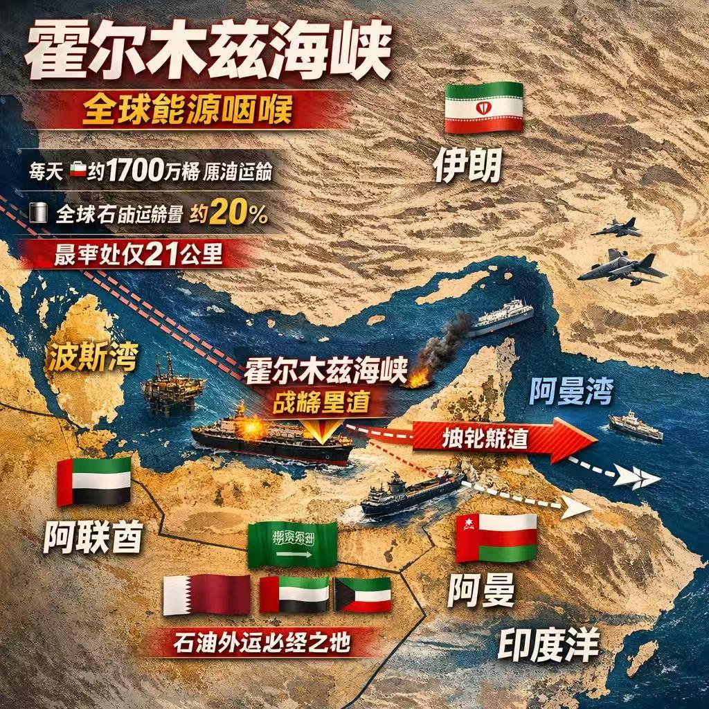 一招封喉!
伊朗今天明确宣布：
3月5日，伊朗伊斯兰革命卫队宣布，在战争时期霍尔