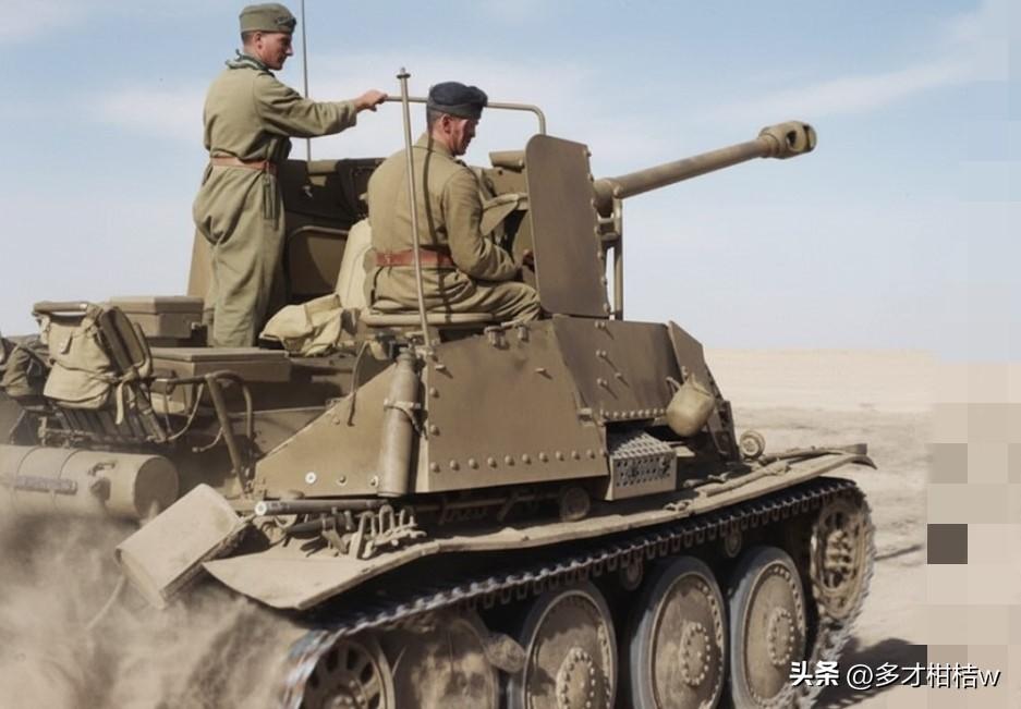 第二次世界大战时期德三军事工业开发的黄鼠狼自行反坦克炮/坦克歼击车在使用当中并不