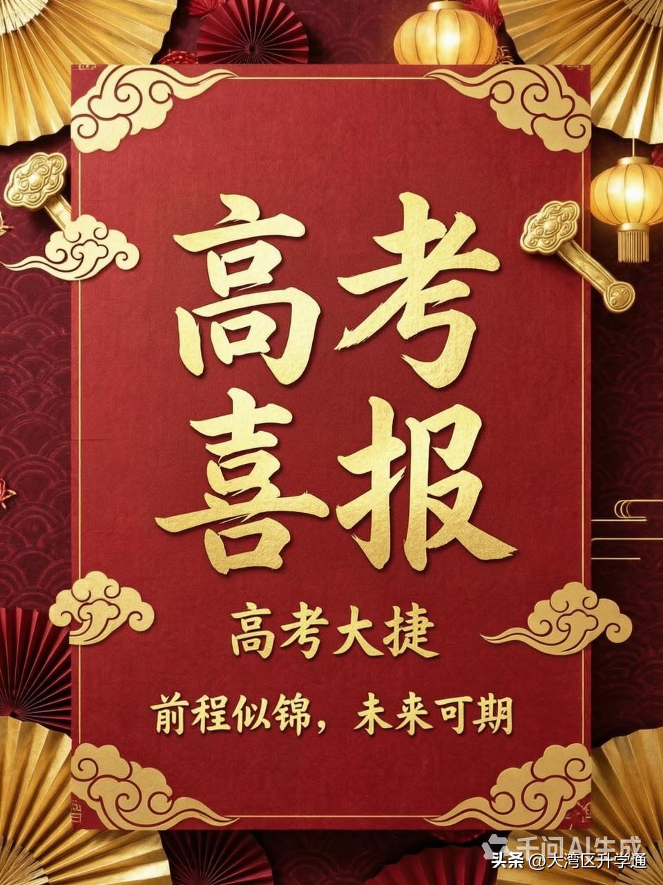 中山两所一流中学的高考喜报，看看谁的加工能力更强？

中山翠亨村中学高考喜报
