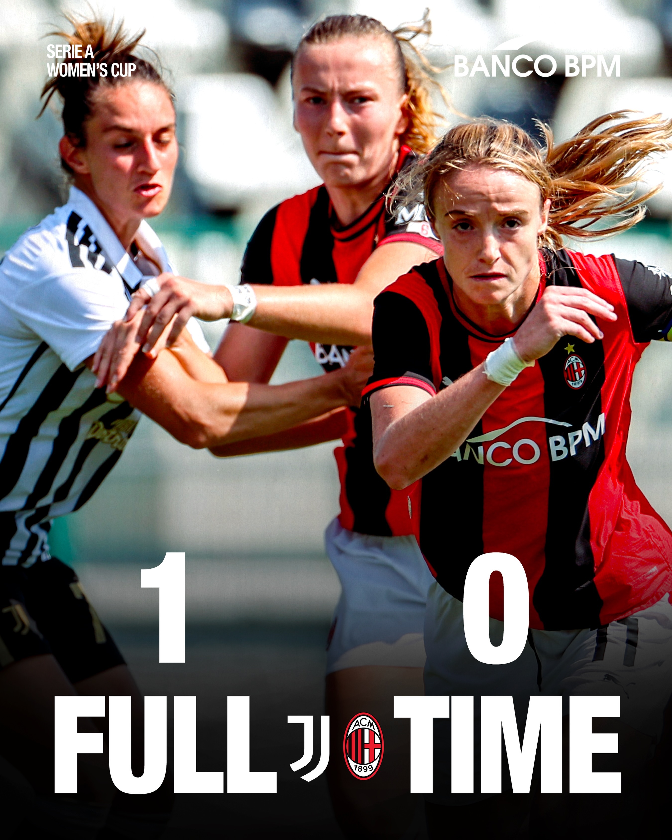 【米兰女足赛果】 2026-27赛季 意女足联赛杯 小组赛第三轮：🔴⚫️ 米兰
