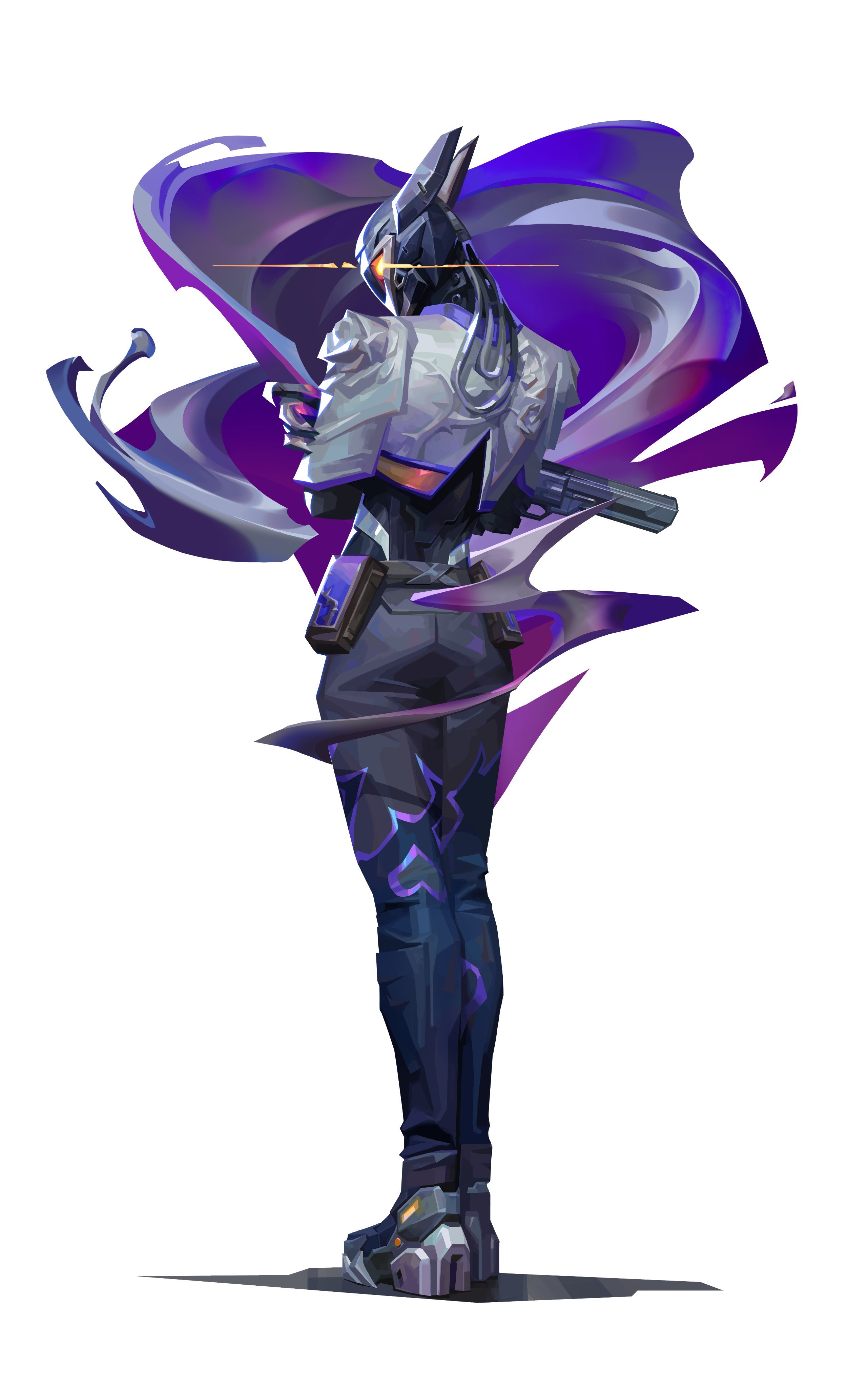 无畏契约新英雄维斯角色立绘插画#无畏契约# ​​​