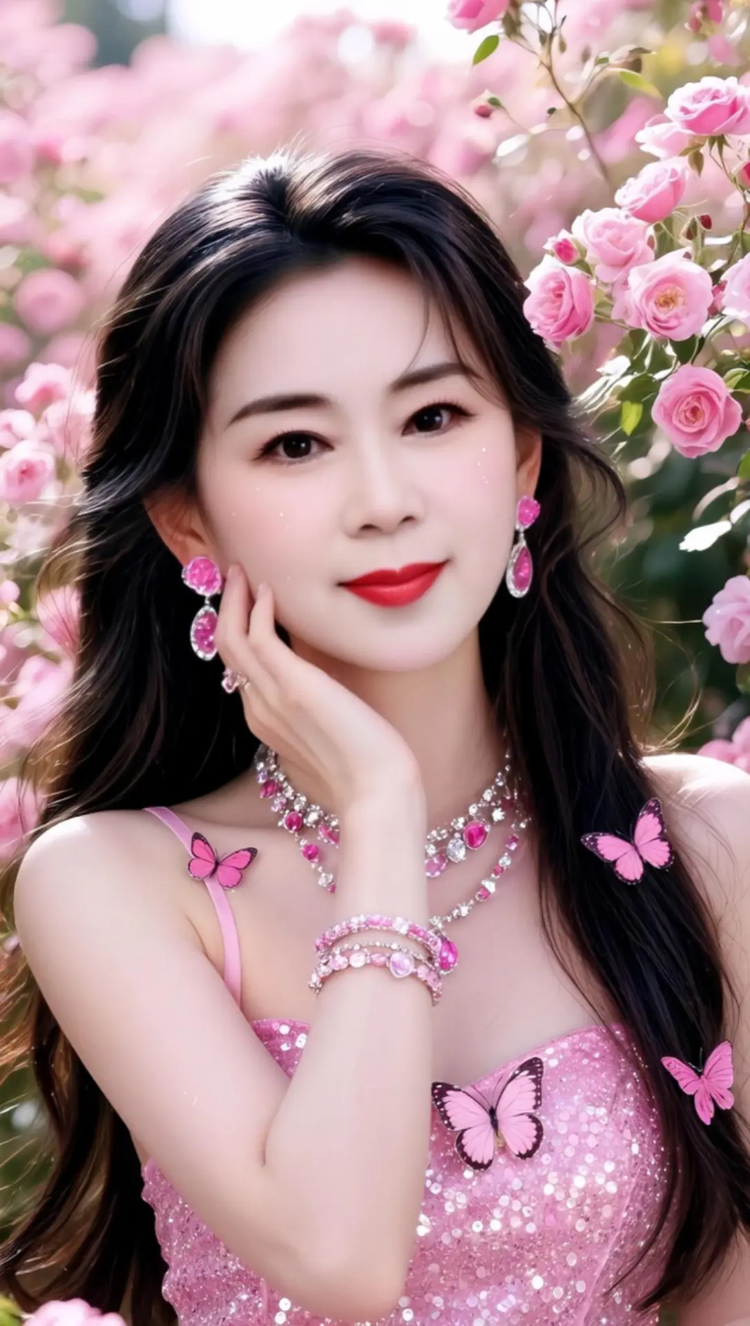 AI蔷薇梦幻写真 随变ai随便玩