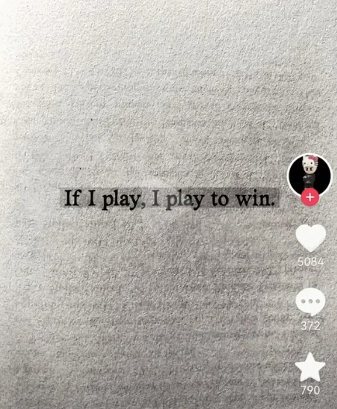 If I play, I play to win.怎么翻译才霸气？[并不简单] 