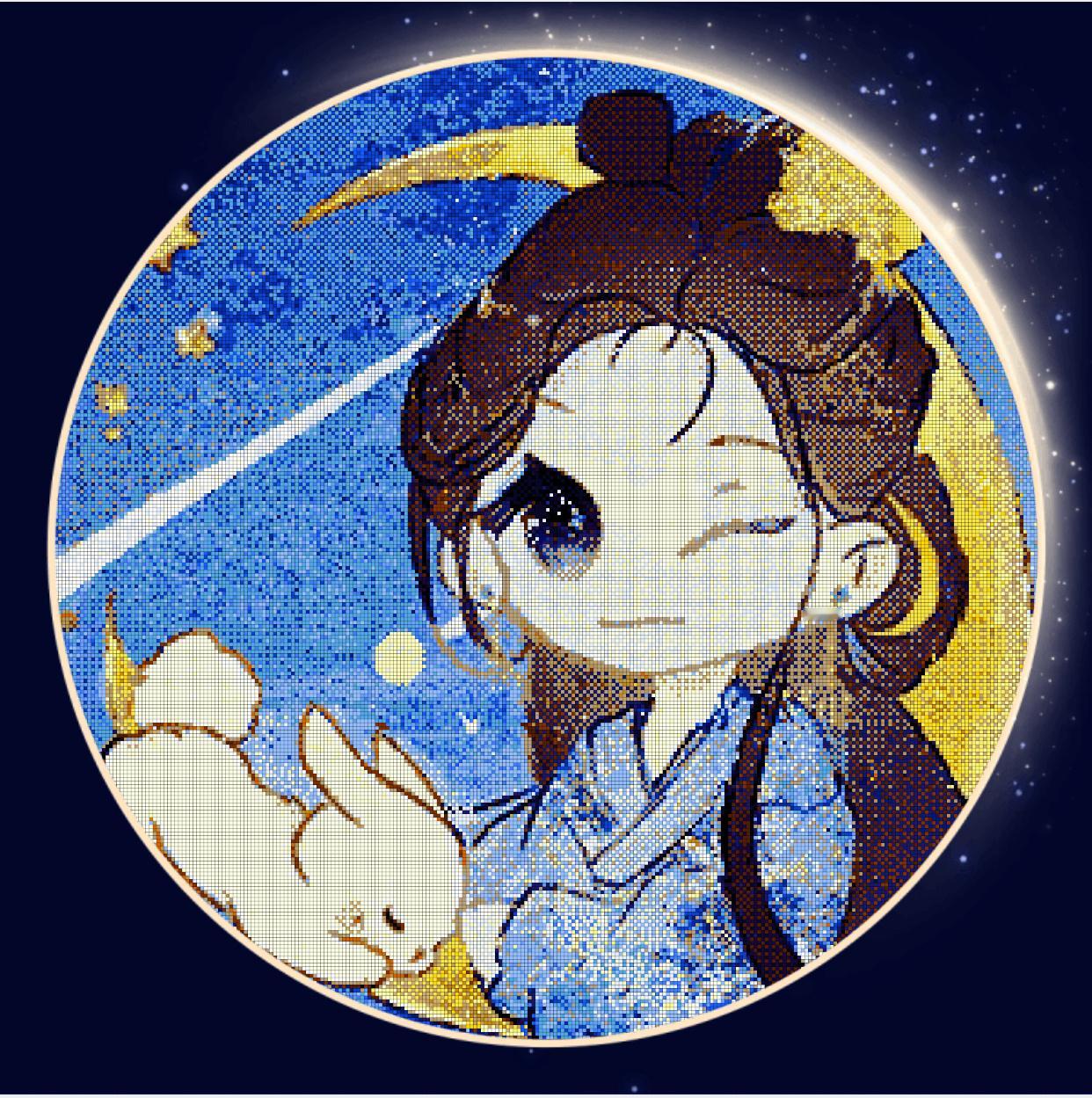 angelababy 给angelababy的七夕星河情书辛苦大家啦，画室圆满完