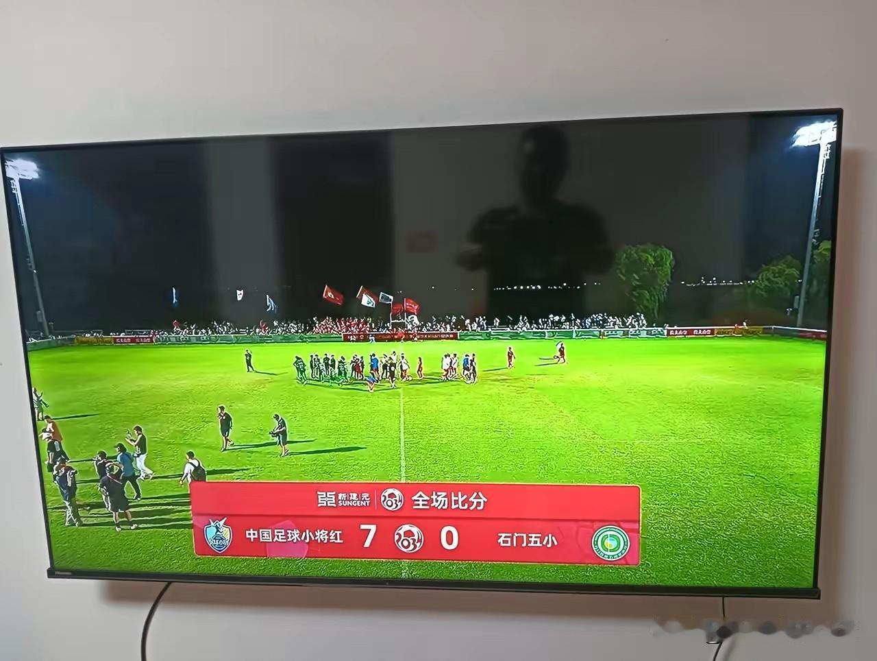 中国足球小将红队第二场比赛迎来实力不俗的石门五小，结果中国足球小将是多点开花，以