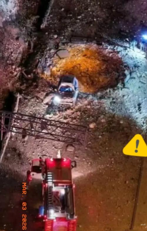 美伊打仗，
又打火了中国制造！
 
伊朗发射导弹袭击耶路撒冷，不小心炸到一辆正在