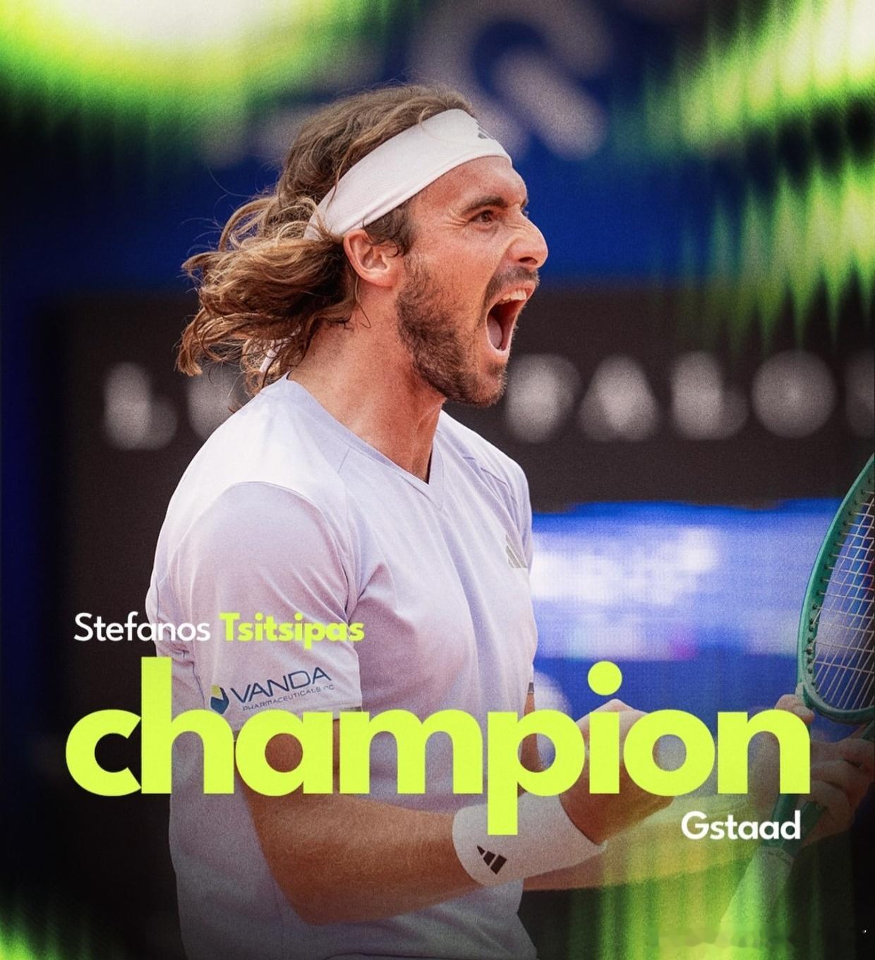 atp250 加斯塔德站男单决赛🇬🇷西西帕斯6-4 6-7(3) 6-3🇧